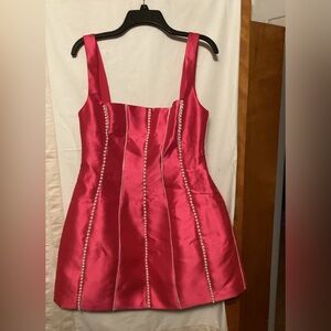 ELIYA THE LABEL MAGENTA TAHITI DRESS SZ  L NWT # HOLIDAy# PARTY #FEMININE